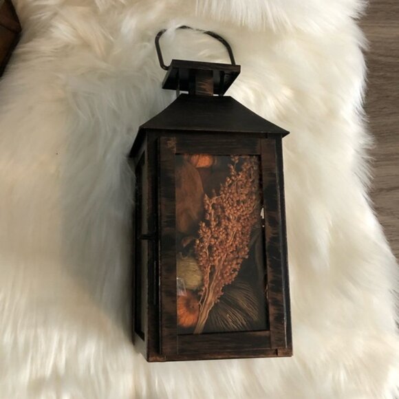 Pumpkin Spice Decorative Lantern - Picture 3 of 10